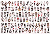 DIY Lara Croft Acrylic Figurines Kit for Kids - Customizable Anime Characters